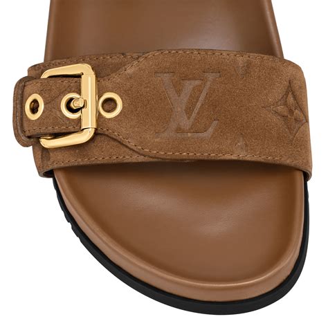 louis vuitton bom dia mule 42|bom dia flat comfort mule.